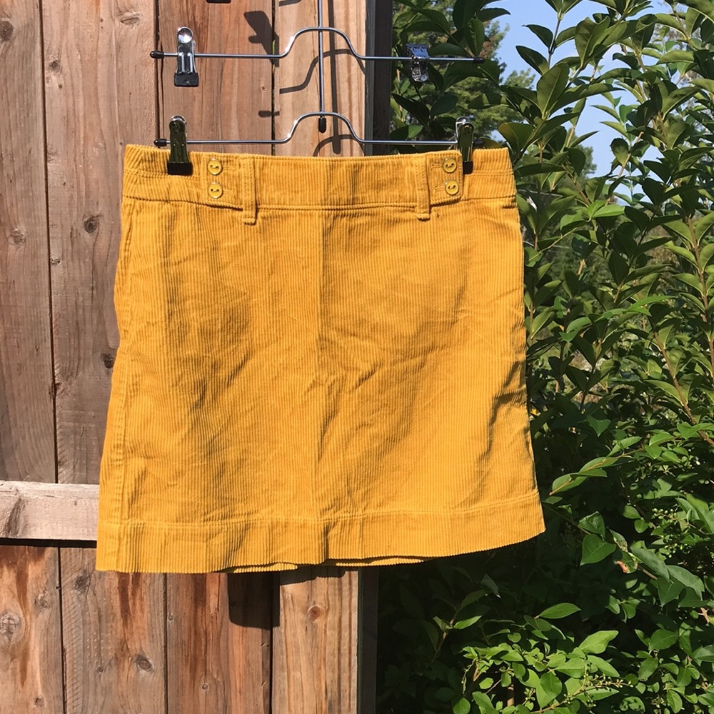 Ann Taylor Loft Corduroy Skirt Size 4